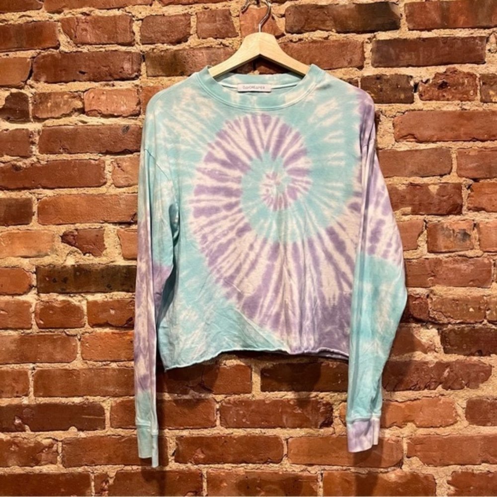Daydreamer Tie Dye Long Sleeve Shirt Size Small
